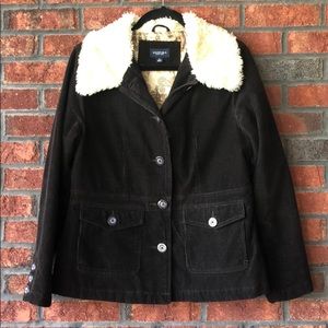 Sonoma Life+Style Corduroy Brown Jacket